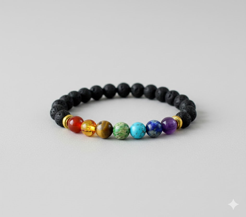 Csakra karkötő